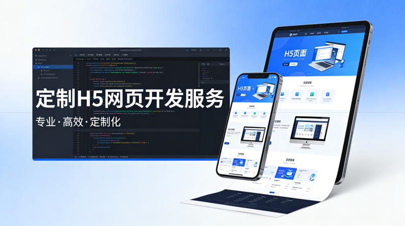 定制H5网页开发服务